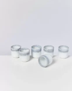 Motel a Miio Alcachofra 6Er Set Becher Klein Graublau Clearance