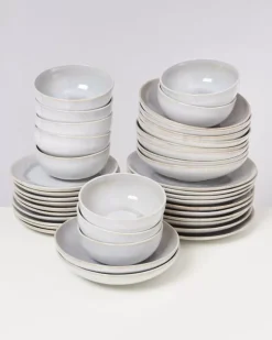 Motel a Miio Alcachofra Graublau - 40 Teiliges Set New