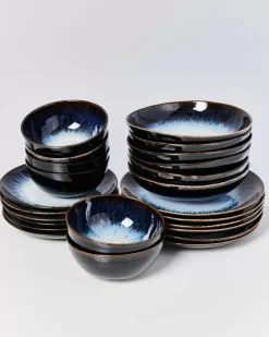 Motel a Miio Alcachofra Schwarz - 24 Teiliges Set Discount