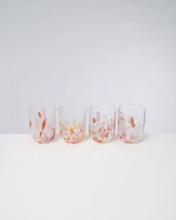 Motel a Miio Alegria 4Er Set Glas Gros Drops Goldfisch