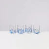 Motel a Miio Alegria 4Er Set Glas Klein Big Drops Blau Discount