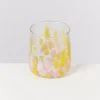 Motel a Miio Alegria Glas Klein Big Drops Rosa Gelb