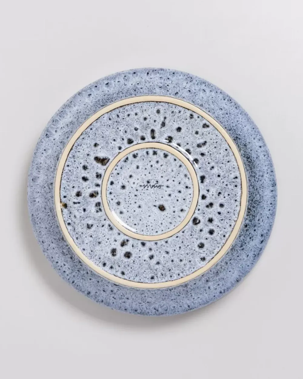 Motel a Miio Almada Obstschale Graublau Gesprenkelt