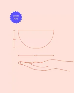 Motel a Miio Areia Muslischale Pink Sale