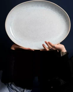 Motel a Miio Areia Servierplatte Oval Xl Azur Clearance