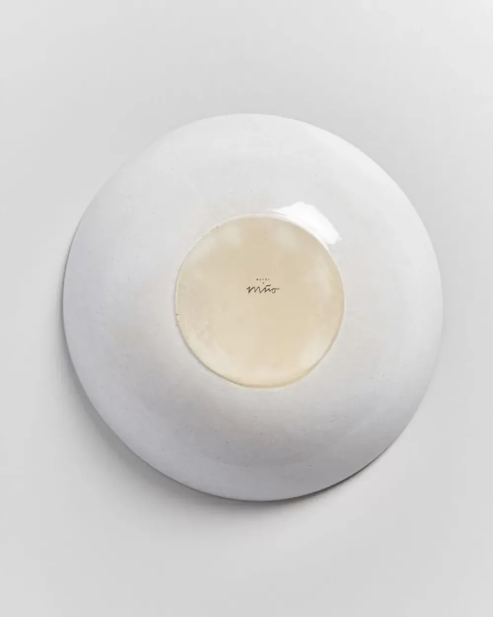 Motel a Miio Areia Servierschale Gros Flach Weis Clearance