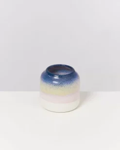 Motel a Miio Bebe Vase Blau Rosa Gesprenkelt Discount