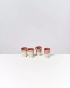 Motel a Miio Bica 4Er Set Espressobecher Pink Cream Clearance