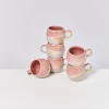 Motel a Miio Bica 6Er Set Tasse Klein Pink Cream Online