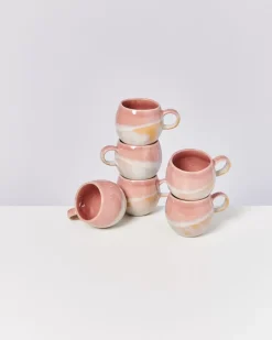 Motel a Miio Bica 6Er Set Tasse Klein Pink Cream Online
