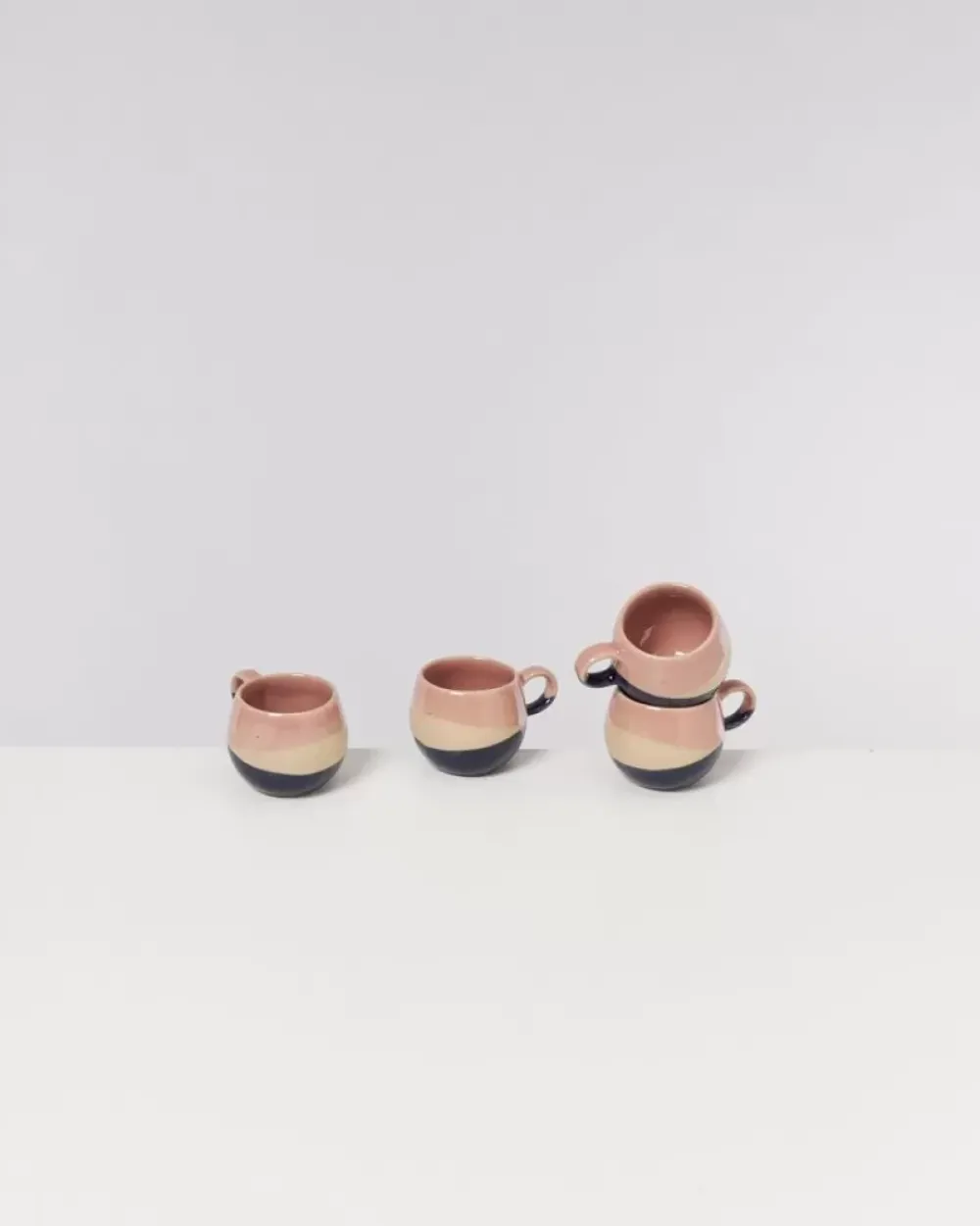Motel a Miio Bica Espressotasse Pink Navy Cream Online