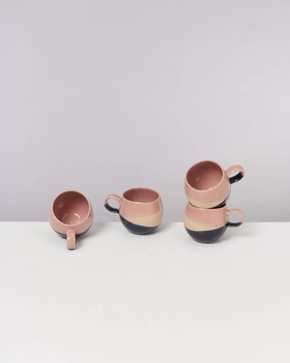 Motel a Miio Bica Tasse Klein Pink Navy Cream Clearance
