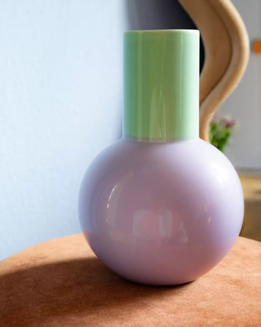 Motel a Miio Bola Vase L Pastell Mint Lila Online