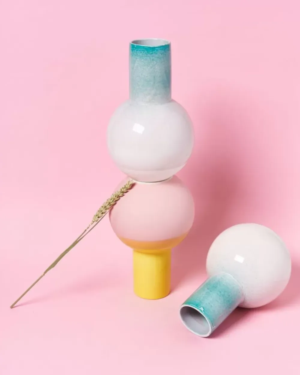 Motel a Miio Bola Vase M Gelb Rose Best