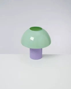 Motel a Miio Cogumelo Glaslampe Mint Lila Best