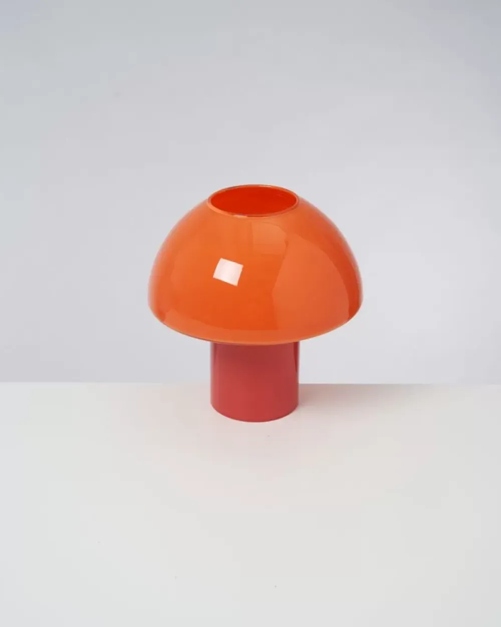Motel a Miio Cogumelo Glaslampe Orange Rot Sale