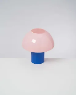 Motel a Miio Cogumelo Glaslampe Rosa Blau Sale