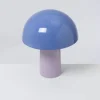 Motel a Miio Cogumelo Keramiklampe Cornflower Lila Best