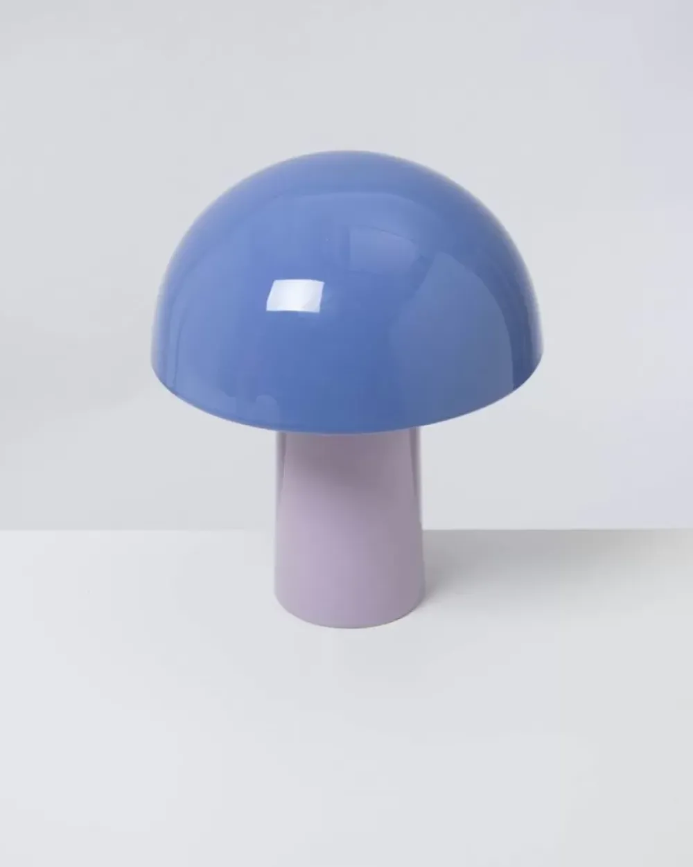 Motel a Miio Cogumelo Keramiklampe Cornflower Lila Best