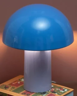 Motel a Miio Cogumelo Keramiklampe Cornflower Lila Best