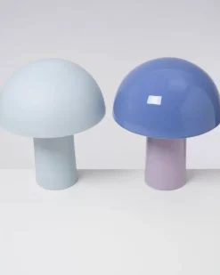 Motel a Miio Cogumelo Keramiklampe Cornflower Lila Best