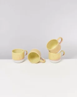 Motel a Miio Coimbra 4Er Set Tasse Gros Gelb Outlet