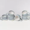 Motel a Miio Coimbra 6Er Set Teetasse Graublau New