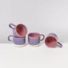 Motel a Miio Coimbra 4Er Set Teetasse Lila Rosa Outlet