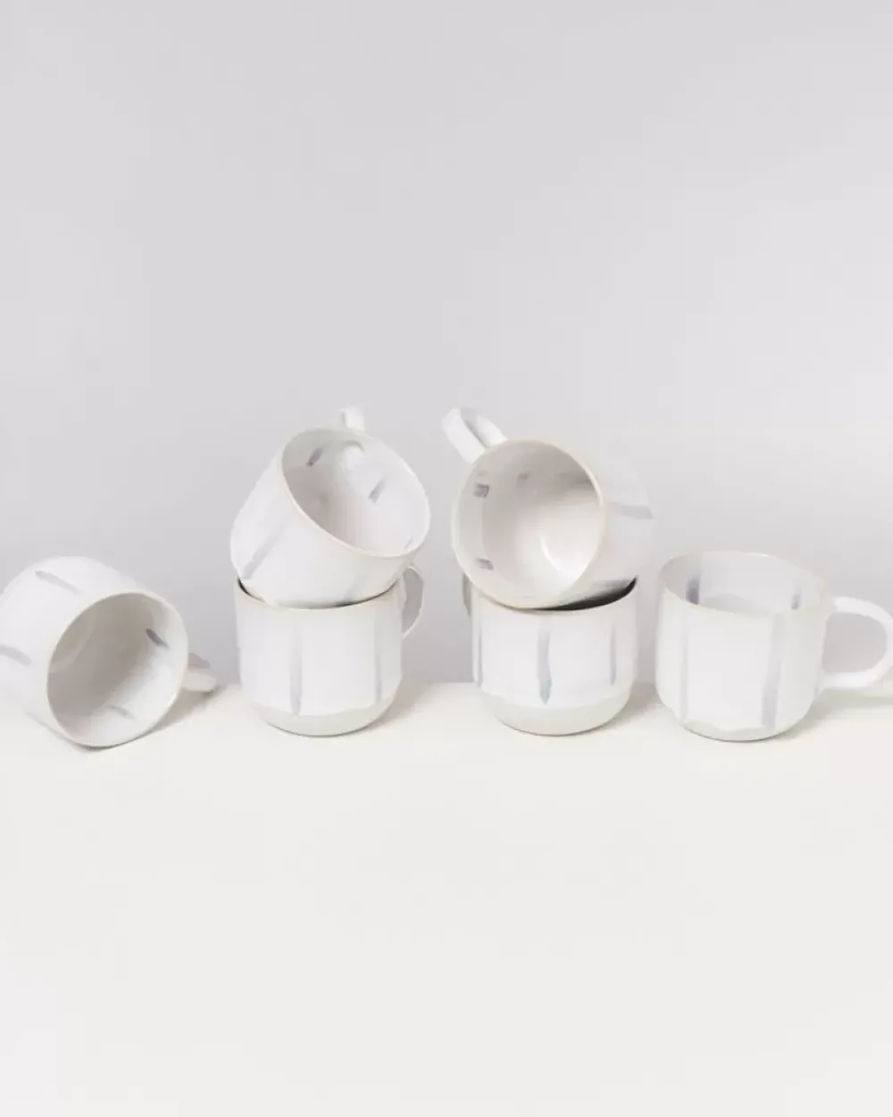 Motel a Miio Coimbra 6Er Set Teetasse Weis Blau Discount