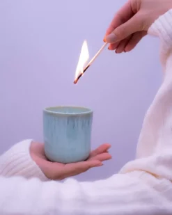 Motel a Miio Copa Alto Duftkerze "Juniper Pine" Mint Hot