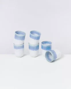Motel a Miio Copa Alto 6Er Set Becher Gros Blau Weis Online