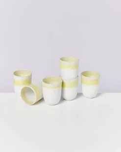 Motel a Miio Copa Alto 6Er Set Becher Gros Gelb Clearance