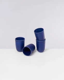 Motel a Miio Copa Alto 4Er Set Becher Gros Dunkelblau Sale