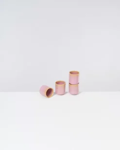 Motel a Miio Copa Alto 4Er Set Espressobecher Gelb Rose