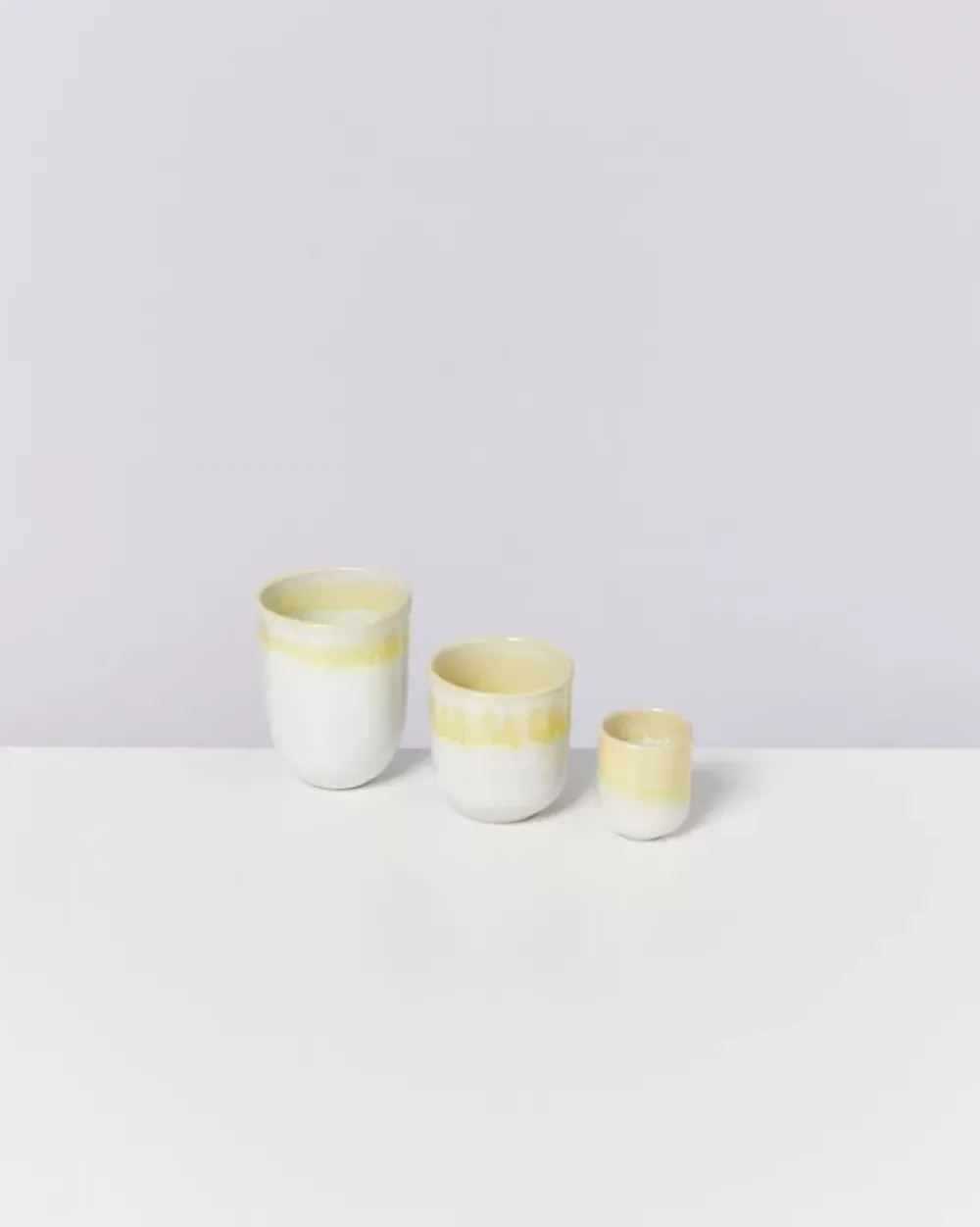 Motel a Miio Copa Alto Espressobecher Gelb New