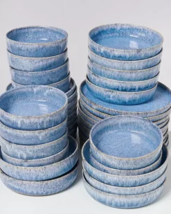 Motel a Miio Cordoama Blau Gesprenkelt - 40 Teiliges Set Hot