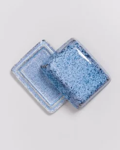 Motel a Miio Cordoama Butterdose Blau Gesprenkelt Sale