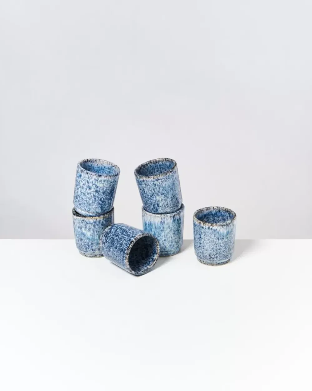 Motel a Miio Cordoama 6Er Set Becher Klein Blau Gesprenkelt Best