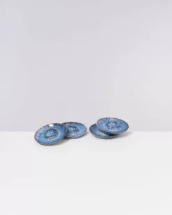 Motel a Miio Cordoama 4Er Set Eierbecher Blau Gesprenkelt Hot