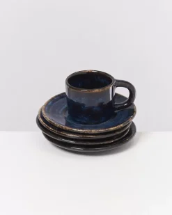 Motel a Miio Cordoama Espresso-Untertasse Dunkelblau Clearance