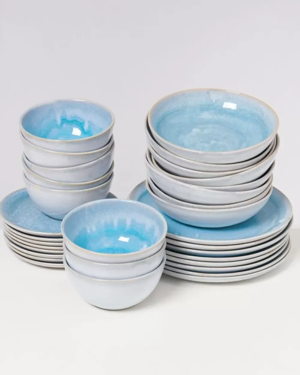 Motel a Miio Cordoama Klassik Aqua - 32 Teiliges Set Outlet