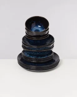 Motel a Miio Cordoama Klassik Dunkelblau - 16 Teiliges Set Clearance