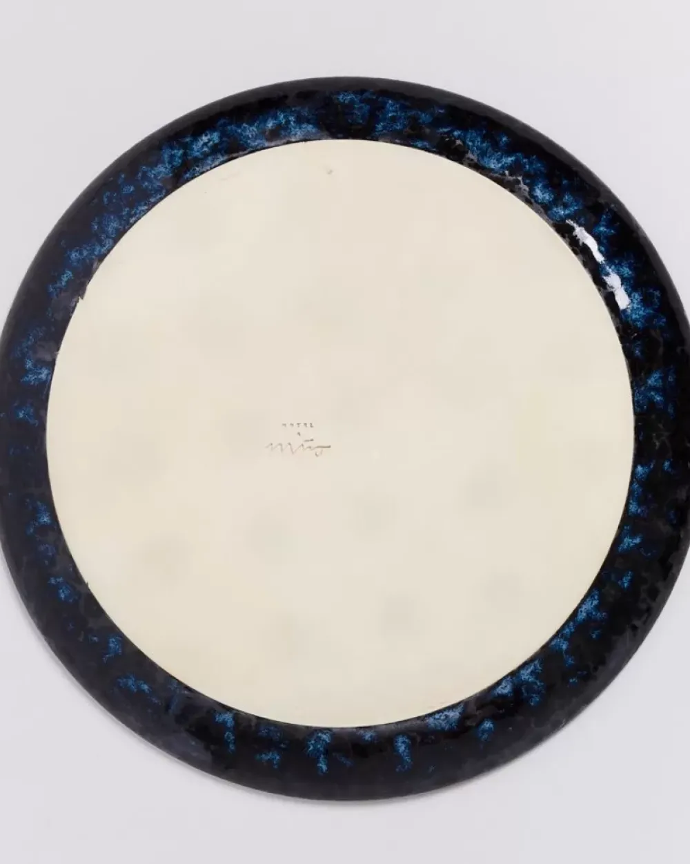 Motel a Miio Cordoama Klassik Teller Gros Dunkelblau Clearance