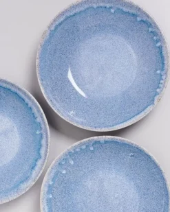 Motel a Miio Cordoama Servierschale Klein Flach Blau Gesprenkelt Hot