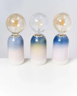 Motel a Miio Farol Lampe Blau Rosa Gesprenkelt Outlet