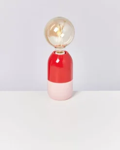 Motel a Miio Farol Lampe Rot Rose New