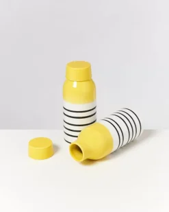 Motel a Miio Garrafa Gelb Schwarz Gestreift Best