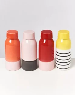 Motel a Miio Garrafa Gelb Schwarz Gestreift Best