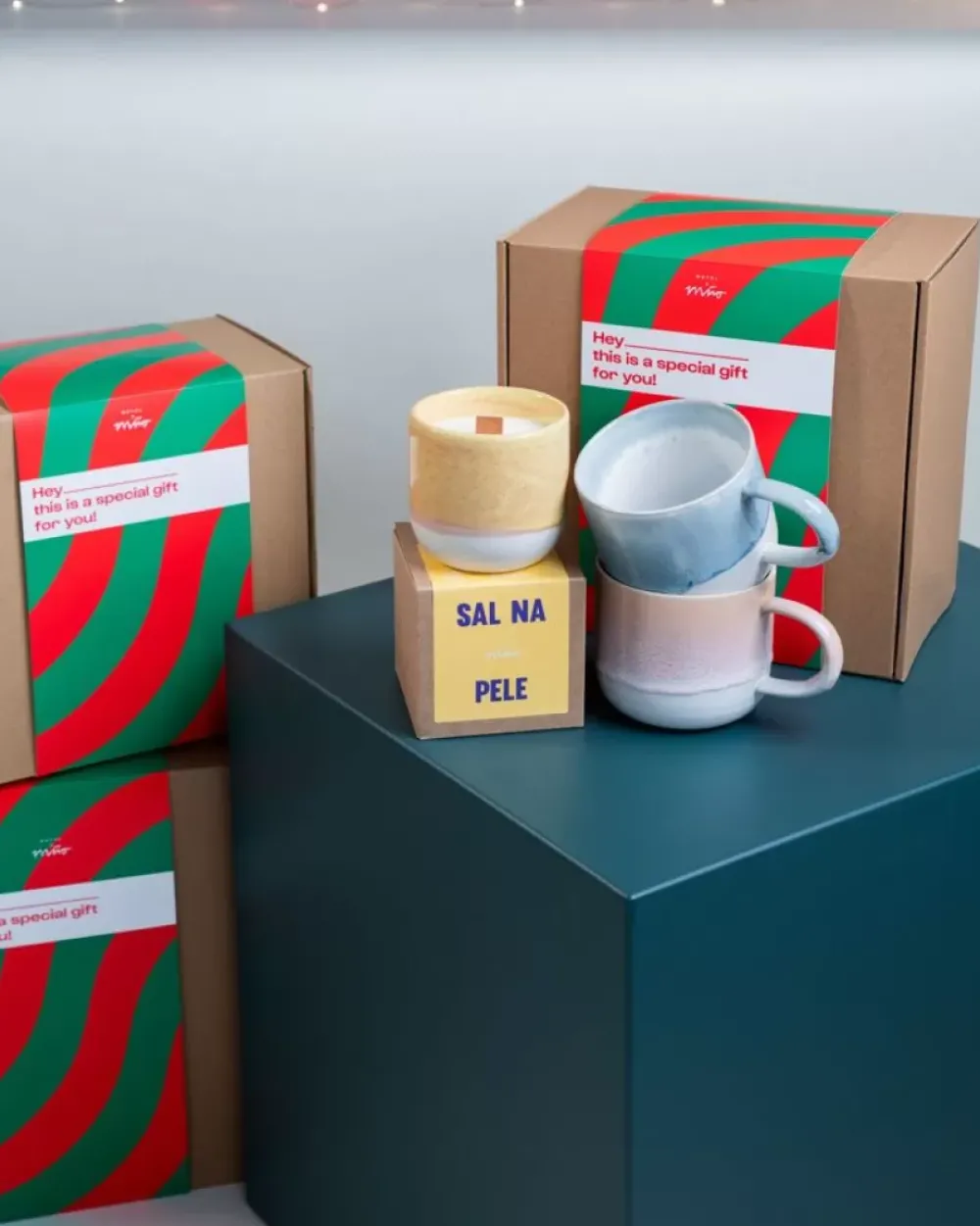 Motel a Miio Geschenkbox - 2 X Coimbra Teetasse & 1 X Duftkerze Best