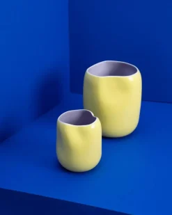 Motel a Miio Joao Vase L Gelb Lila Clearance